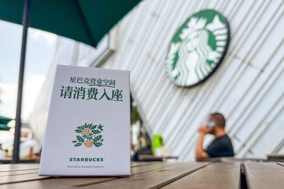 Starbucks China just ended free seating at 8,000 stores