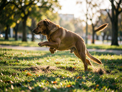 Why do dogs kick the ground after they poop? The real reason behind it