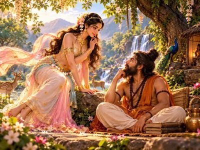 How an Apsara Made a Great Sage Forget the World