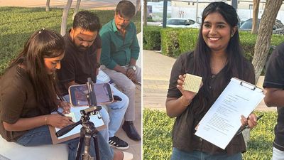 UAE creator fits record 150-words on one sticky note in viral feat