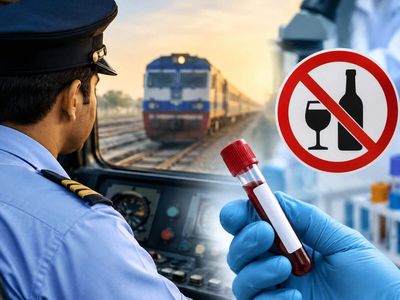 Indian Railways wants zero alcohol in loco pilots' blood, but what if tests detect traces without drinking? The rule under review