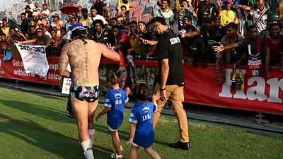 'They wanted my undies': Chiefs embrace PNG welcome