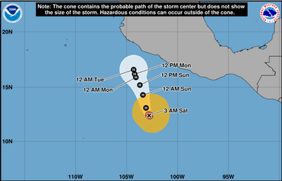 Hurricane Vance Holds at Category 2 Off Mexico — But Its Worst Threat May Still Be Coming