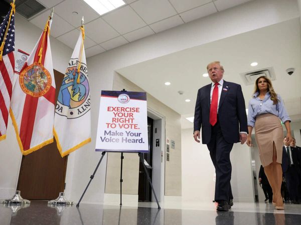 Trump casts his midterm ballot early in Florida