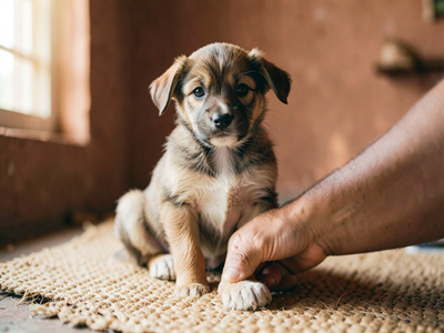 Puppy won't let you touch its paws or ears? 6 steps to make handling easy