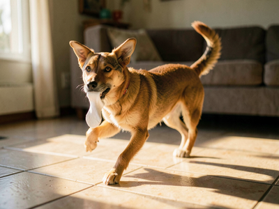 Dog keeps stealing socks and running off? Here's what's really going on