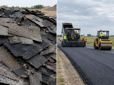 In 1991, Minnesota mixed factory-made shingle scrap into Highway 25 near Mayer; by late 1995, the asphalt performed at least as well as control sections
