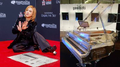 Yoshiki Crystal Piano Auction: Star parts with ‘family’ instrument; quake relief hits 50 million yen