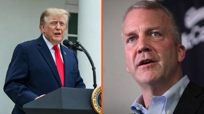 Alaska Sen. Dan Sullivan faces a challenger with the same name. Then Trump’s DOJ sues to block the election results if he loses