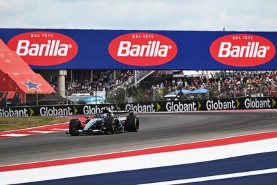 F1 United States GP: Antonelli dominates from pole - but forced to wait for title