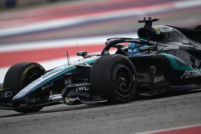 George Russell confused by lack of pace at F1 US GP despite upgraded W17