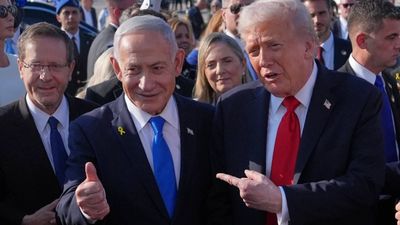 Trump Urges Vote For Netanyahu: US president presses Israelis on Truth Social; ties appeal to Iran campaign