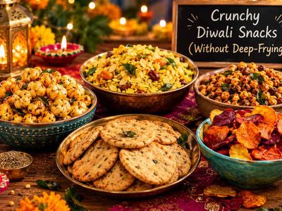 Bored of Fried Diwali Snacks? Try These 5 Crunchy Alternatives