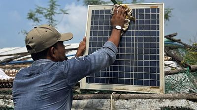 ‘It’s improved my life’: Solar kits provide essential power in refugee camps and war zones