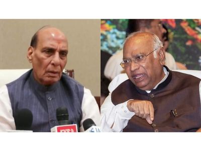 Rajnath Singh slams Kharge over ‘Baap’ remark on PM Modi, says Congress has hurt public sentiments
