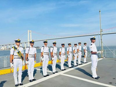 Indian Navy training squadron arrives in Sri Lanka on three-day visit