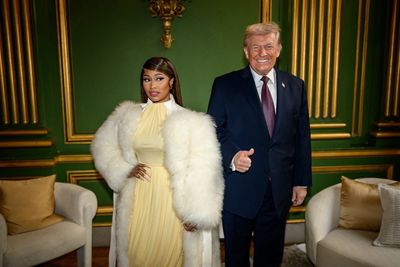 Nicki Minaj Tells Trump 'I Will Support You Forever' as She Rallies Michigan Voters for GOP