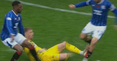 'Bonkers' red card vs Rangers filleted by two experts as 'freeze frame' sparks anger