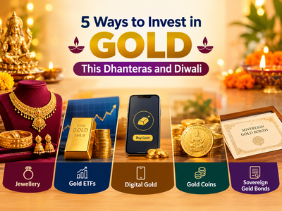 5 ways to invest in gold this Dhanteras and Diwali: From jewellery and gold ETFs to digital gold