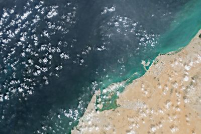 Satellite images show oil spill of UAE coast is widening as authorities close popular beaches
