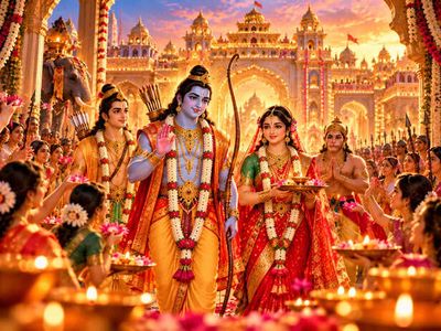 If Lord Ram Returned to Ayodhya, Why Worship Lakshmi?