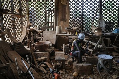 In Suriname's rainforest, Saamaka woodcarvers face the pull of gold mining and logging
