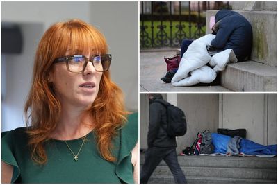'Heartbreaking': Angela Rayner on the plight of people sleeping rough on the streets of London