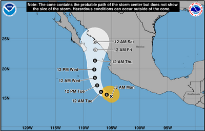 Tropical Storm Vance Threatens Día de Muertos Travel as Flood Risks Rise Across Mexico