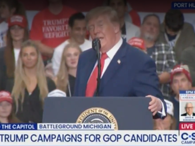 Trump Tells Michigan Rally He Doesn't Want Norwegians in America—Because He Didn't Win the Nobel Prize