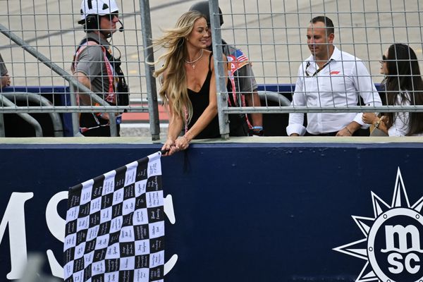 Sophie Cunningham Waves F1 Flag in Austin — and the Internet Explodes