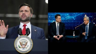 JD Vance lost his temper as Elon Musk, Jensen Huang extended their AI chat, reportedly used 'F' word; his team says never happened, complete fabrication