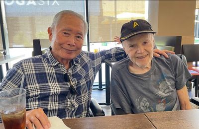 Star Trek legend Walter Koenig’s death aged 90 prompts emotional tribute from his former co-star George Takei