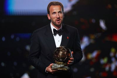 Harry Kane’s emotional acceptance speech in full after winning Ballon d’Or