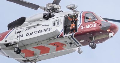 Search for 'person swept out to sea' in North Ayrshire suspended