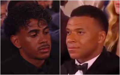 Lamine Yamal and Kylian Mbappe criticised for reactions to Harry Kane winning Ballon d'Or