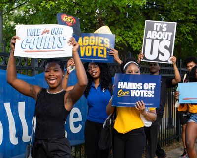 US lawmakers closed their on-campus voting sites. HBCU students marched miles to vote anyway