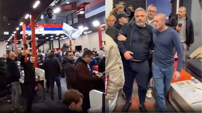 Watch: Serbia protesters storm pro-Aleksandar Vucic TV newsroom, capture editor
