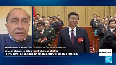 As China's Communist Party holds plenum, Xi's anti-corruption drive continues