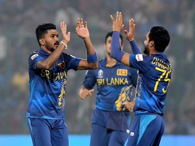 Madushanka's 5-wicket haul helps Sri Lanka beat hosts by 8 wickets to enter Pakistan ODI tri-series final