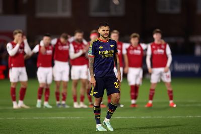 Fleetwood Town 1-1 Arsenal (5-3 on penalties): Gunners crash out of Carabao Cup after penalty shootout loss