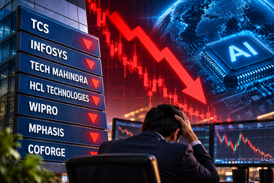 Infosys, TechM, TCS, other IT stocks plunge up to 5%, extend losses as global AI trade rebounds. What lies ahead?