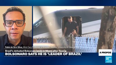 Flavio Bolsonaro claims he is Brazil's true leader after fleeing to US