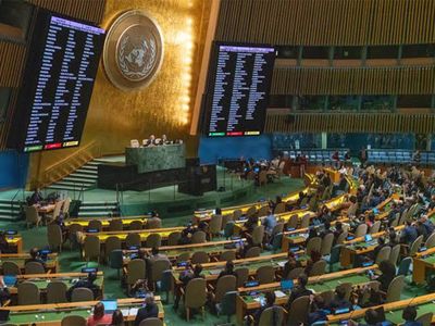 India rejects laws affecting national sovereignty; votes at UN against US embargo on Cuba