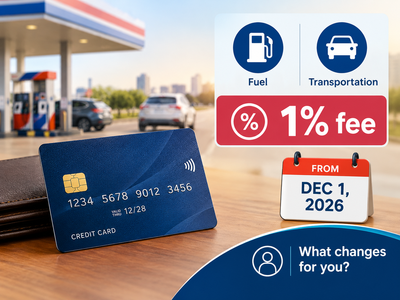 SBI credit card rule changes from December 1, 2026: 1% fee on high-value transportation and fuel transactions; what changes for you