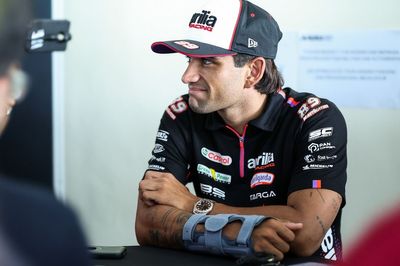 Martin braced for “really difficult, painful” MotoGP weekend with broken arm