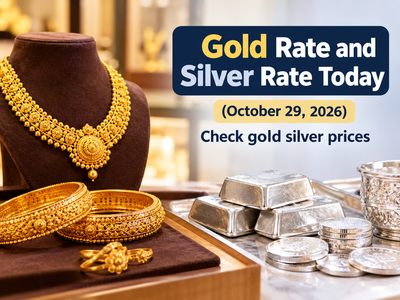 Gold rate and silver rate today (October 29, 2026): Check 24k, 22k, 20k and 18k gold jewellery prices from Malabar Gold & Diamonds, Joyalukkas, Kalyan Jewellers, Tanishq & IBJA in Delhi, Mumbai, Hyderabad & more cities