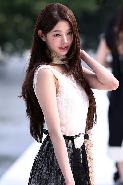 Jang Wonyoung Stuns in Black Dress and Colorful Bvlgari High Jewelry in Seoul