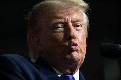 Trump revives transphobic slur against Darline Graham's rival at rally