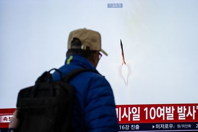 North Korea Fires 10 Missiles Toward the Sea of Japan — 17th Launch of 2026