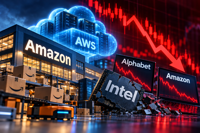Amazon cloud business accelerates but shares drop on profit miss